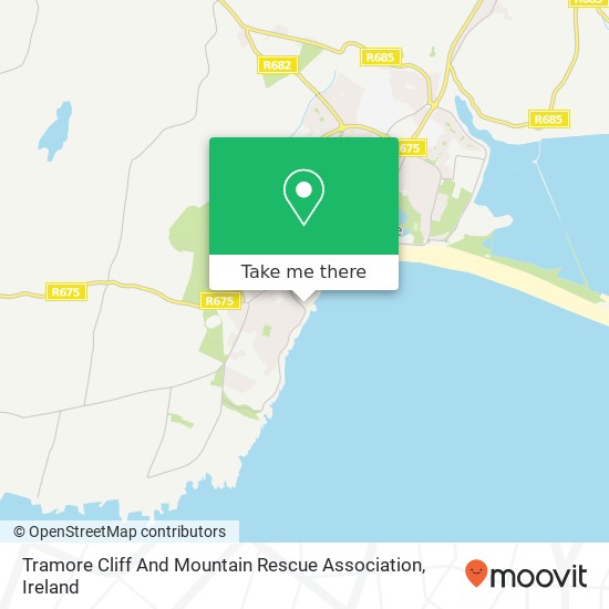 Tramore Cliff And Mountain Rescue Association map