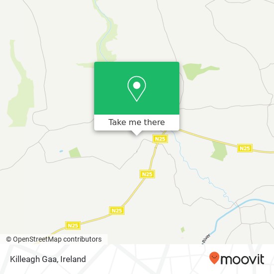 Killeagh Gaa map