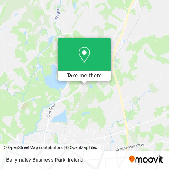 Ballymaley Business Park map