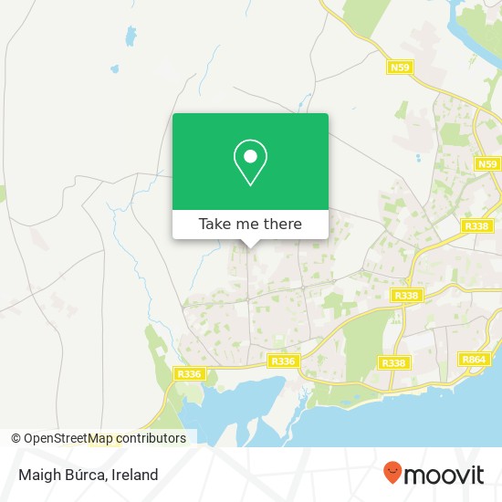 Maigh Búrca map