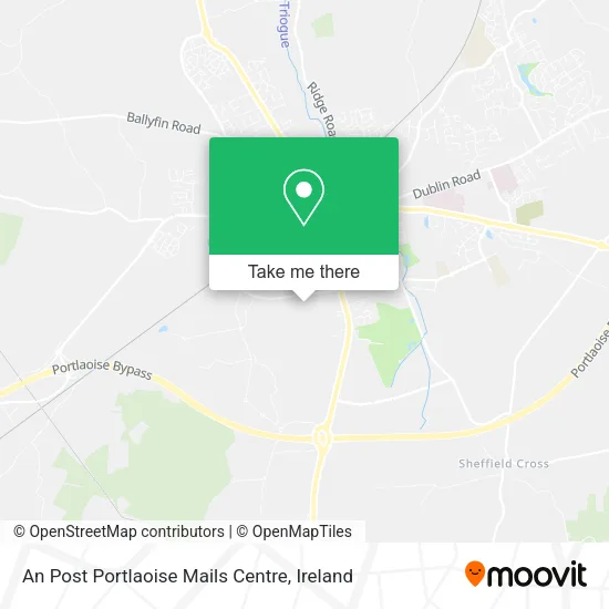 An Post Portlaoise Mails Centre plan