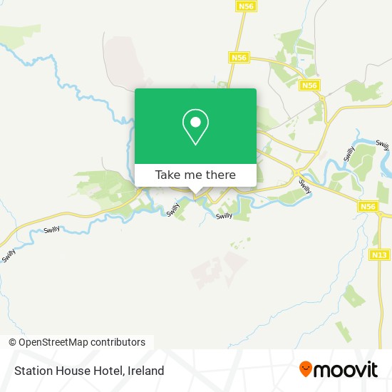 Station House Hotel map