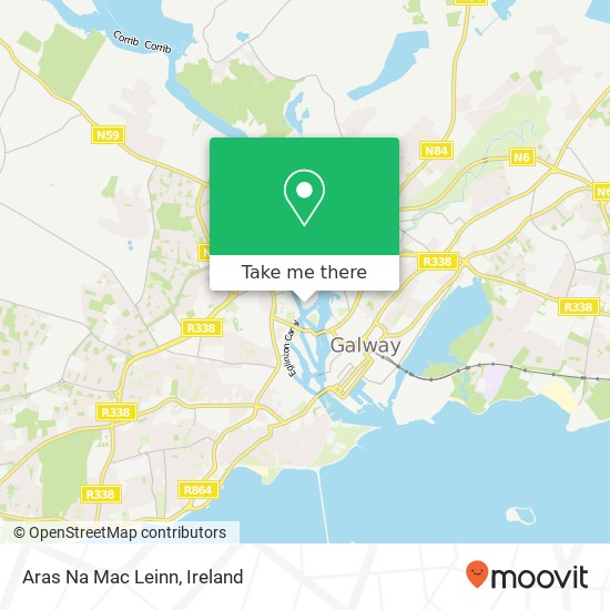 Aras Na Mac Leinn map