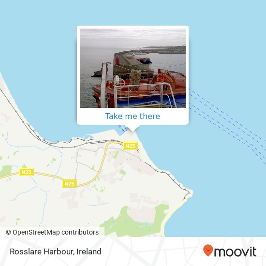 Rosslare Harbour plan