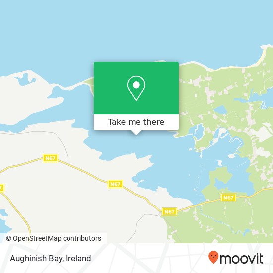 Aughinish Bay map
