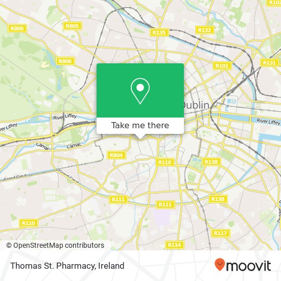 Thomas St. Pharmacy map