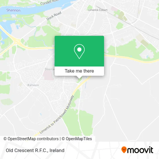 Old Crescent R.F.C. map