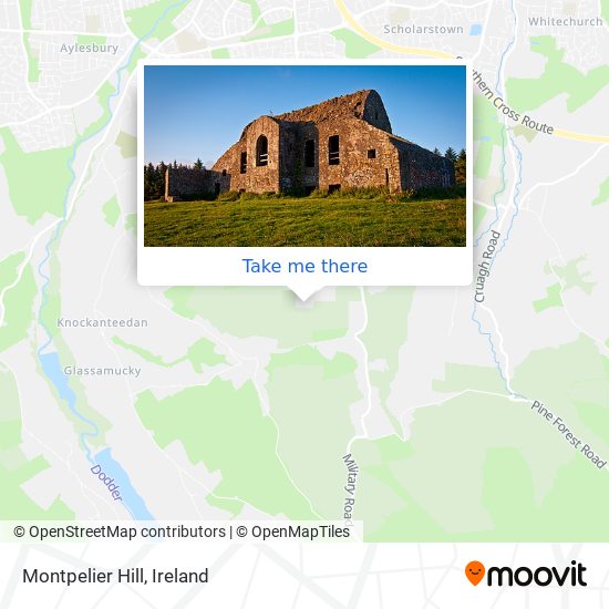 Montpelier Hill map