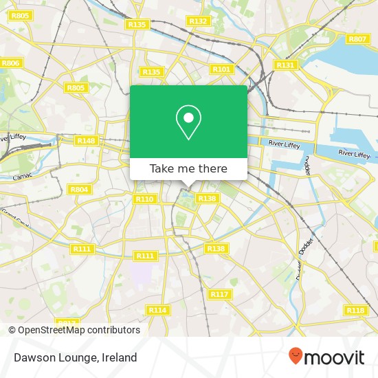 Dawson Lounge map
