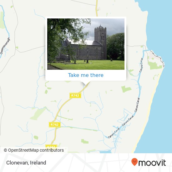 Clonevan map