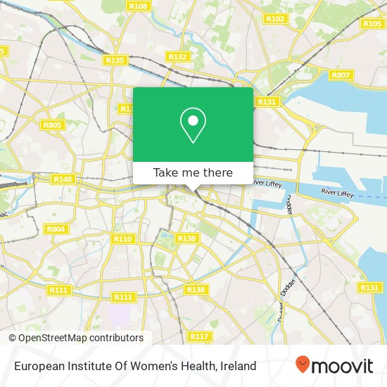 European Institute Of Women's Health map