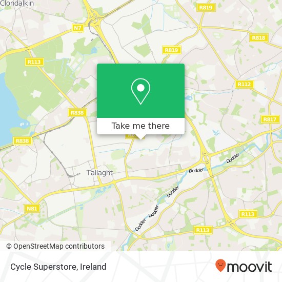 Cycle Superstore map