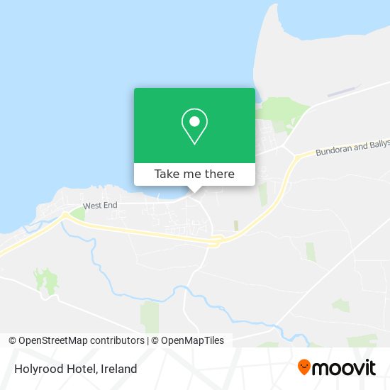 Holyrood Hotel map