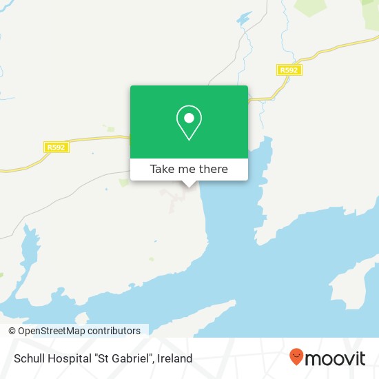 Schull Hospital "St Gabriel" map