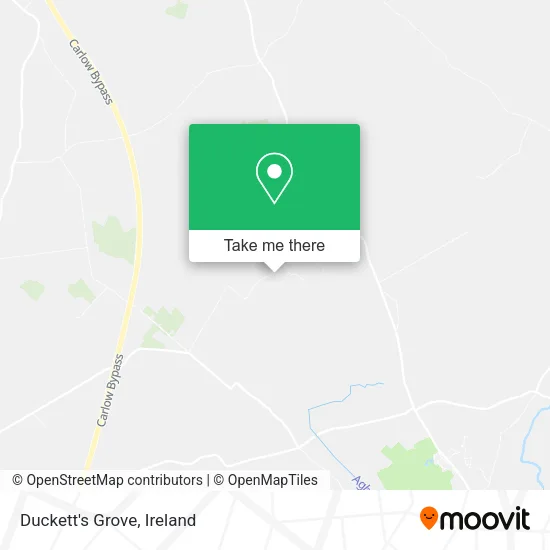 Duckett's Grove map