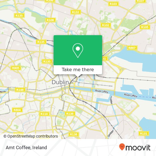 Amt Coffee map