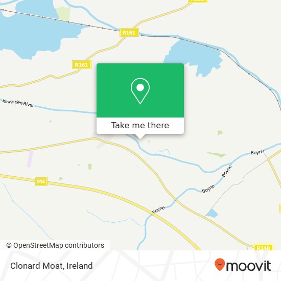 Clonard Moat map