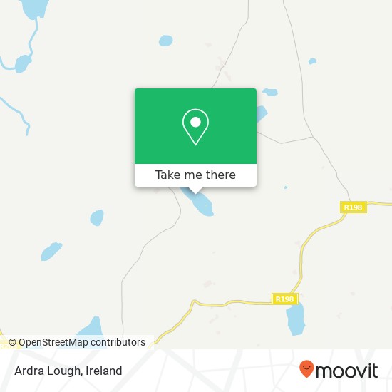 Ardra Lough map