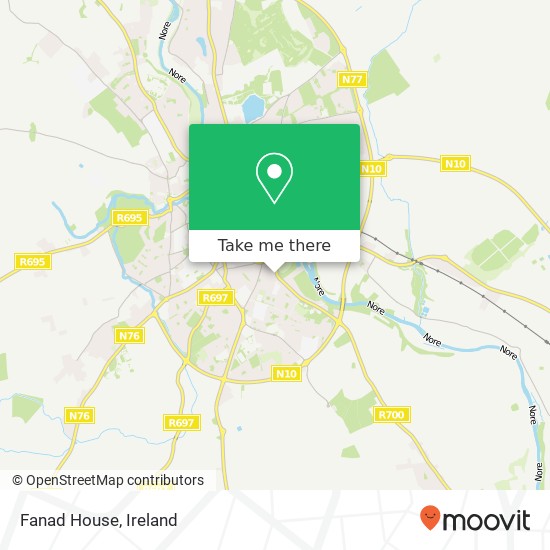 Fanad House map