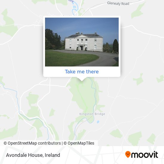 Avondale House map