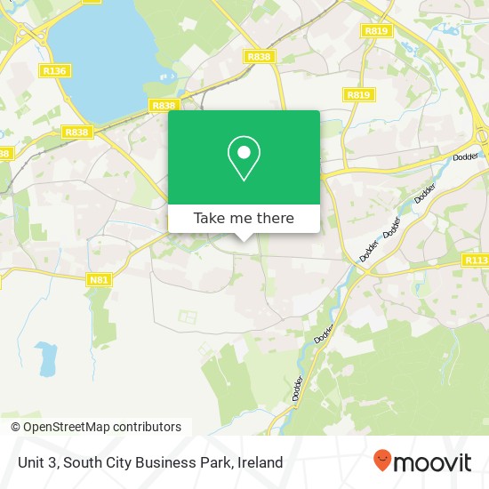 Unit 3, South City Business Park map