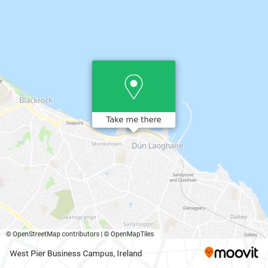 West Pier Business Campus map