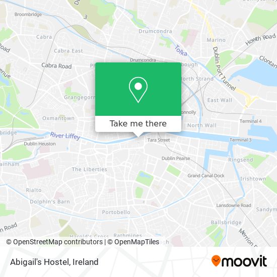 Abigail's Hostel map