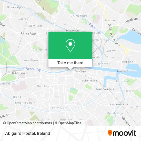 Abigail's Hostel map
