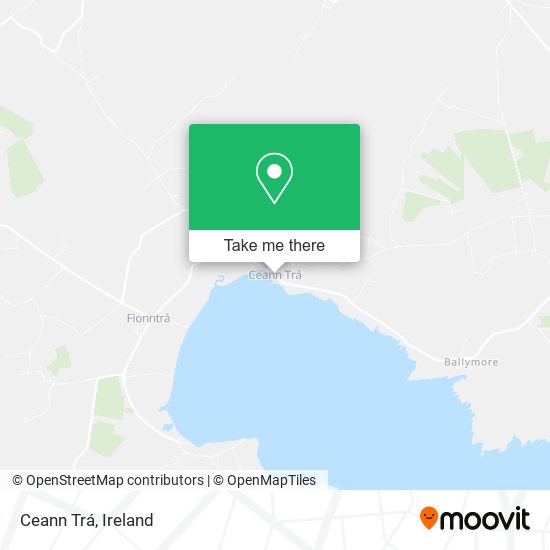 Ceann Trá map