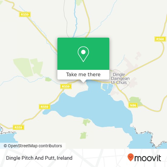 Dingle Pitch And Putt map