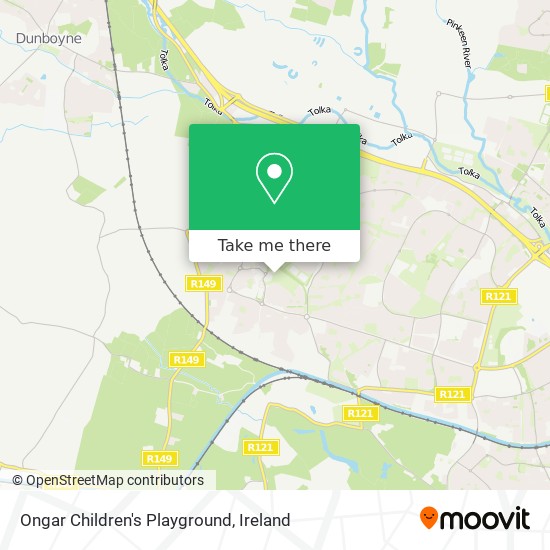 Ongar Children's Playground map