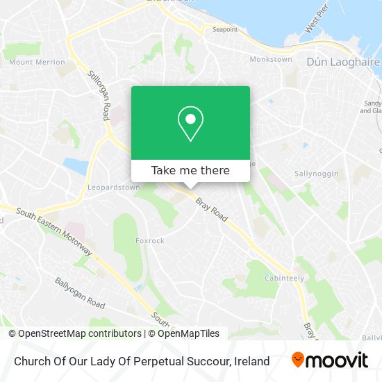 Church Of Our Lady Of Perpetual Succour map