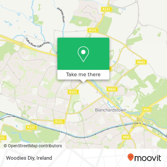 Woodies Diy map