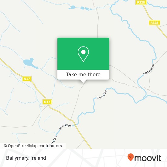 Ballymary map