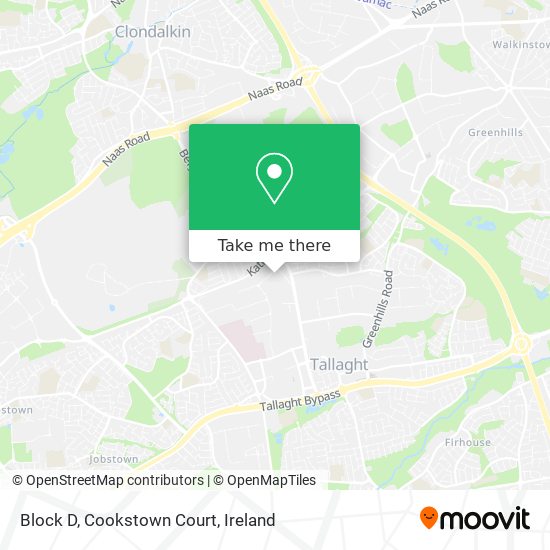 Block D, Cookstown Court map