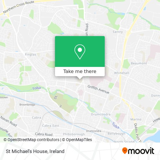 St Michael's House map