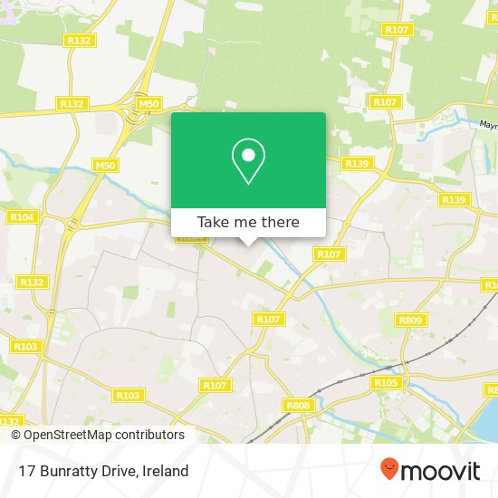 17 Bunratty Drive map
