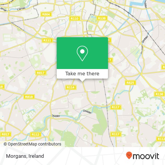 Morgans map
