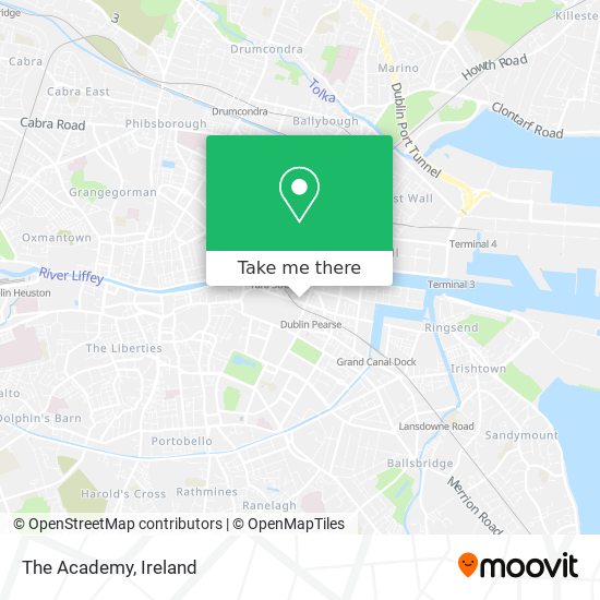 The Academy map