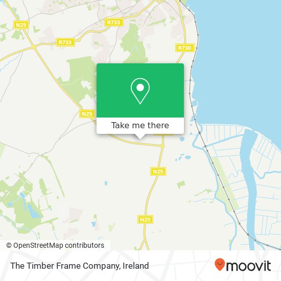 The Timber Frame Company map