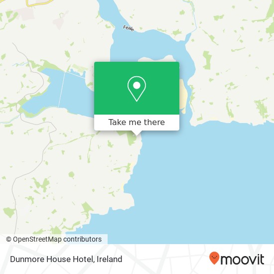 Dunmore House Hotel map