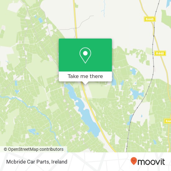 Mcbride Car Parts map