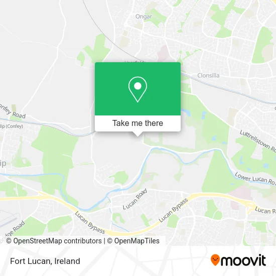 Fort Lucan map