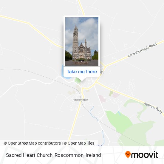 Sacred Heart Church, Roscommon plan