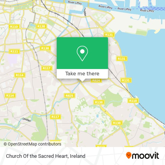 Church Of the Sacred Heart map