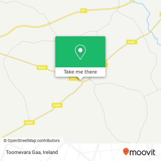 Toomevara Gaa map