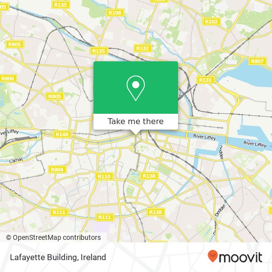 Lafayette Building map