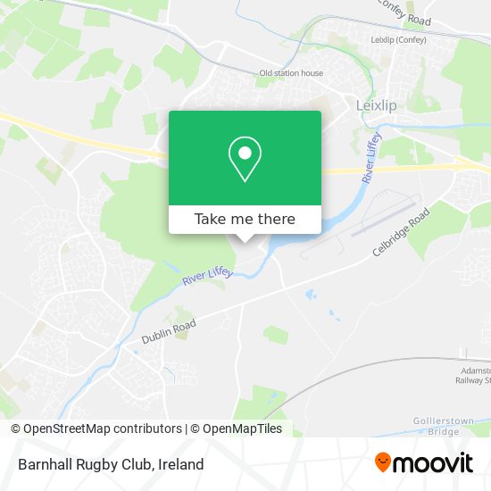 Barnhall Rugby Club map