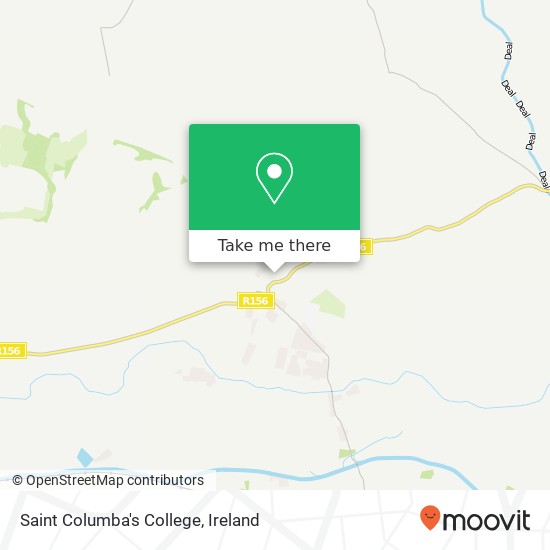 Saint Columba's College map