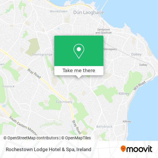 Rochestown Lodge Hotel & Spa map